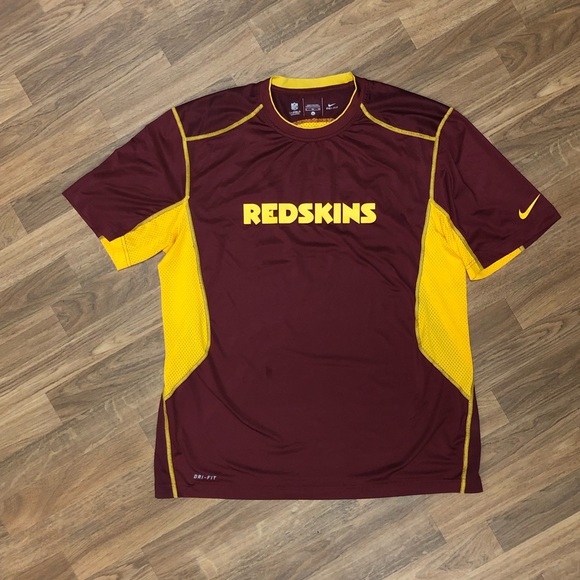redskins dri fit shirt